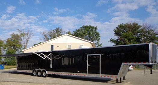 53' Millennium Custom Enclosed Gooseneck Trailer