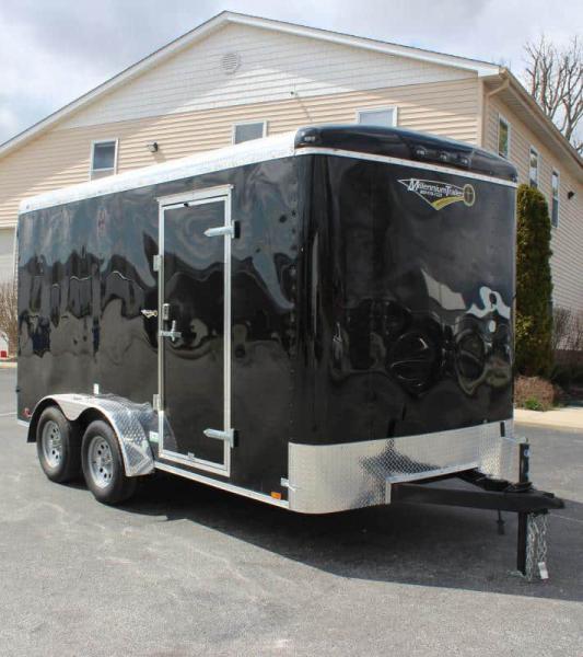 Enclosed Cargo Trailer 2022 7' X 14' 6 in. Extra Height LED Lighting ...