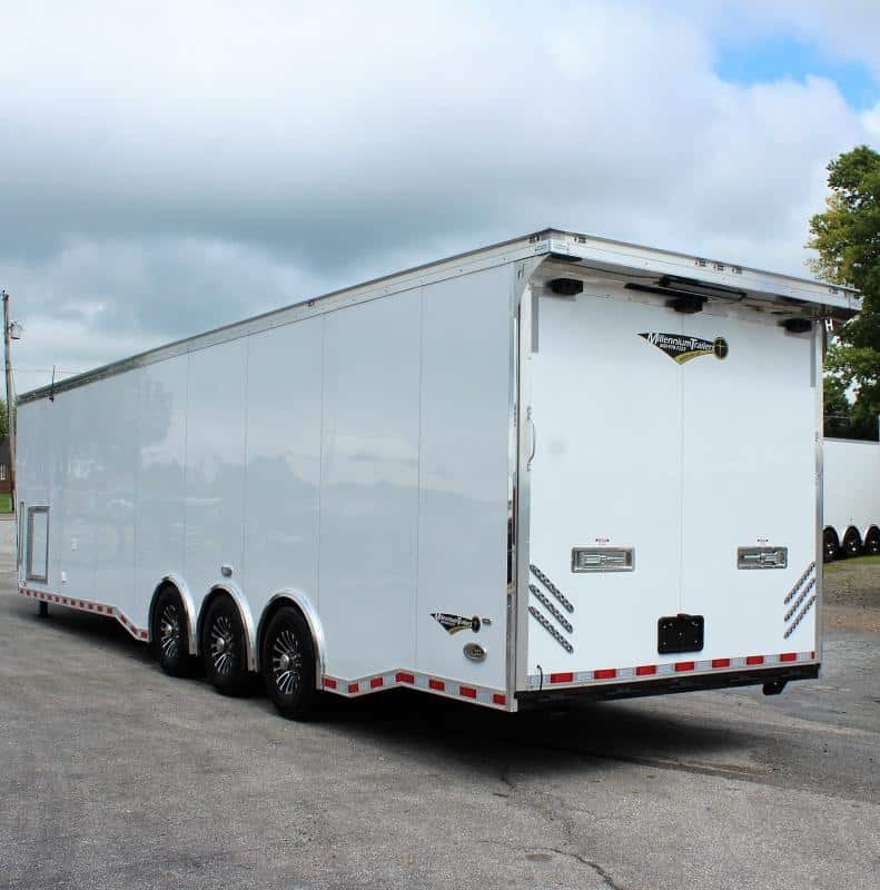 Enclosed Gooseneck Trailer 2024 40 LOADED 3844 Millennium Trailers   3844 6 