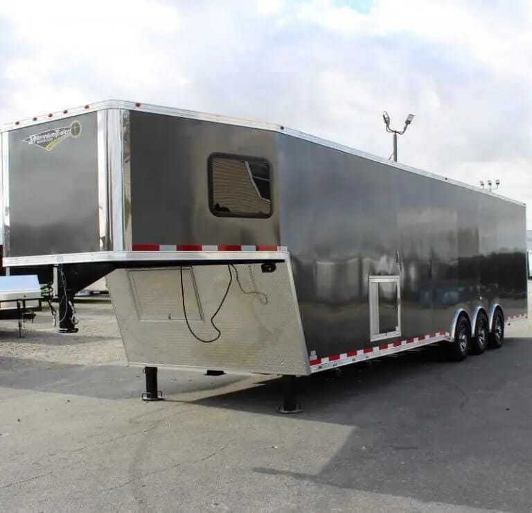 enclosed car hauler