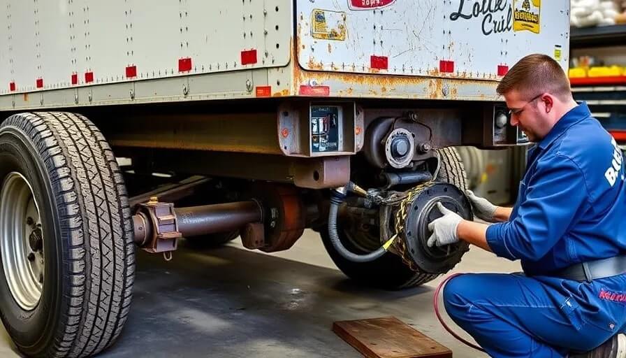 Maintenance Requirements of axle trailers