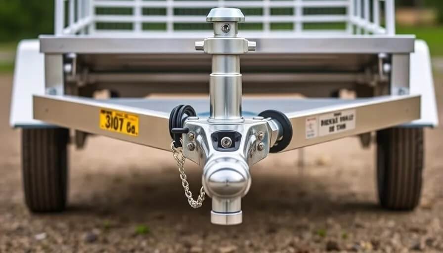 Maneuverability of the single axle trailer