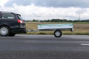 car with a trailer