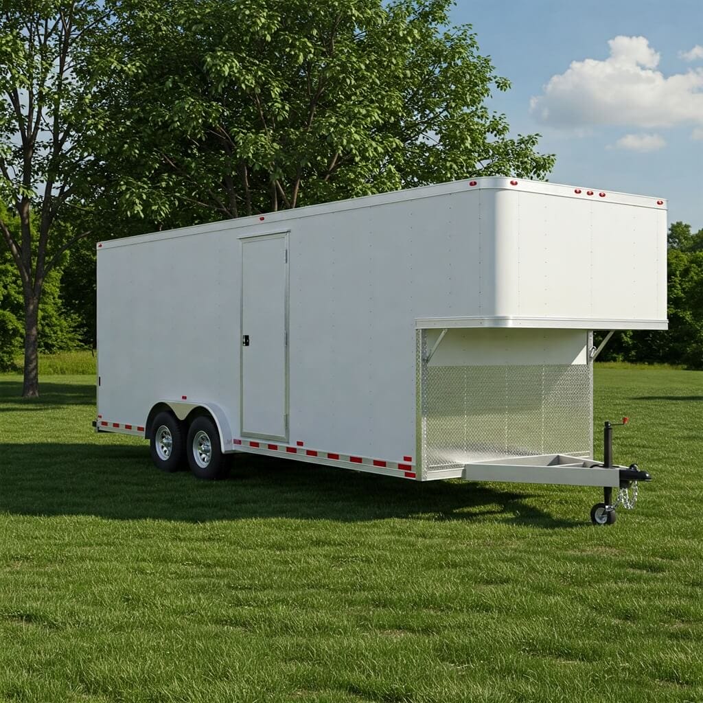 Enclosed Landscape Trailer